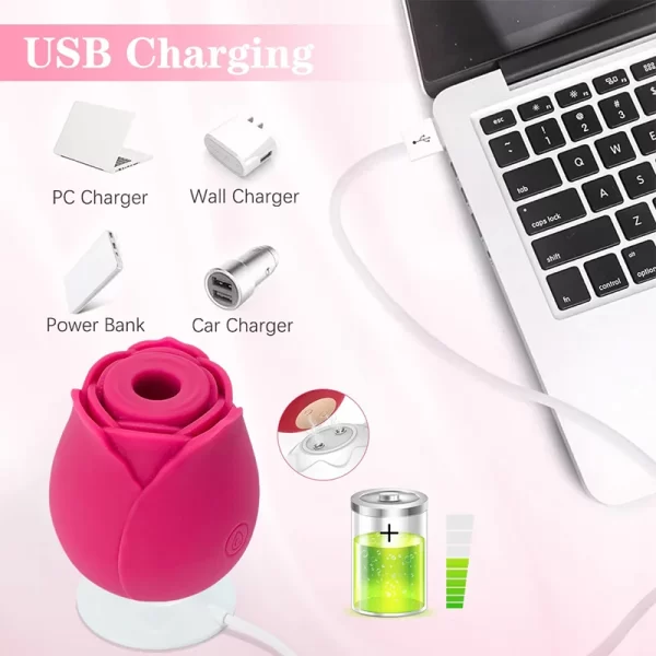 Rose-toy Sucking Vibrator - Image 6