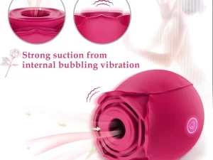 Rose-toy Sucking Vibrator
