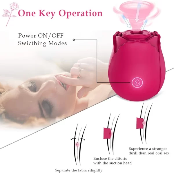 Rose-toy Sucking Vibrator - Image 4