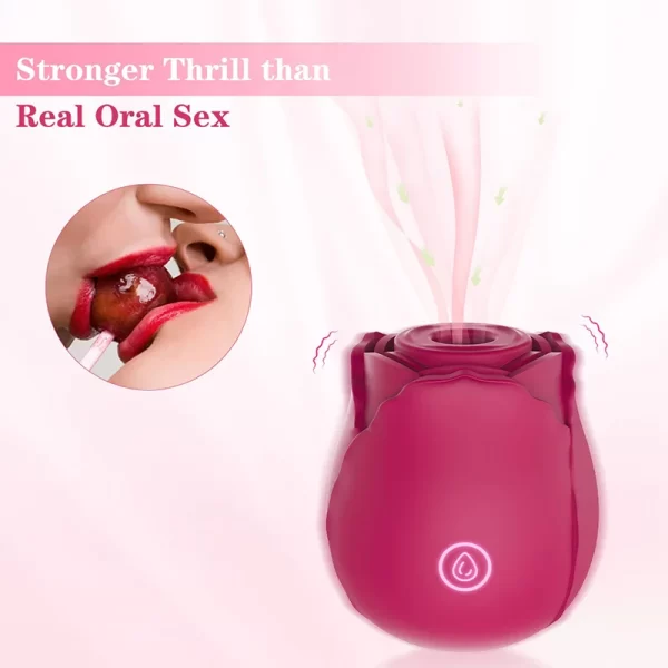 Rose-toy Sucking Vibrator - Image 5
