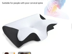 Memory Foam Ergonomic Cervical Pillow for Neck Pain