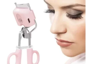 "Fast Heating Electric Eyelash Curler Makeup Tool