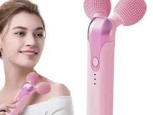 Sonic Vibration Facial Roller Massager